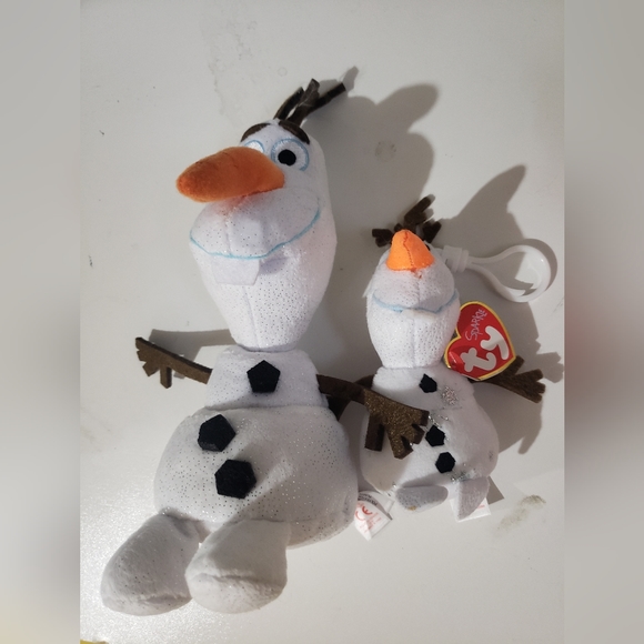 Disney Other - Ty beanies Olaf